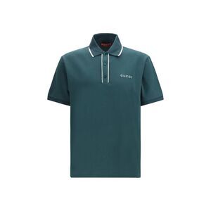 Gucci Men Logoed Polo Shirt